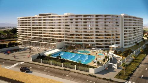 Apartamento Condominio Aqua 2d 2b Piscina Olas 401