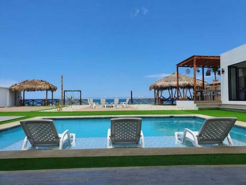 Villa Vacaciones So�adas-casa Al Pie Del Mar Con Piscina