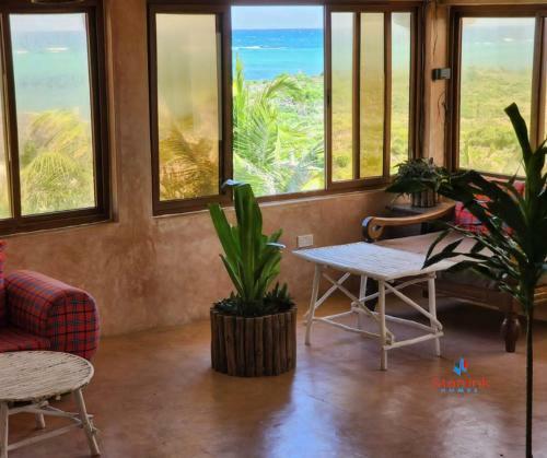 A Beach Front 4 Bedroom Home