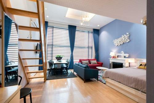Apartamento Hongdae Studio Duplex #5 Suite