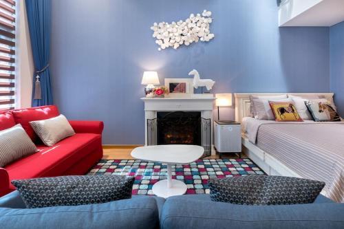 Apartamento Hongdae Studio Duplex #5 Suite