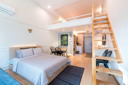 Apartamento Hongdae Studio Duplex #8 Lovely