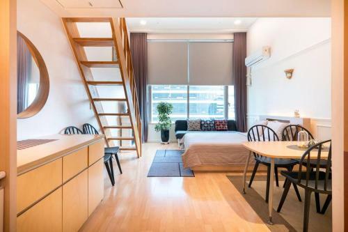 Apartamento Hongdae Studio Duplex #8 Lovely