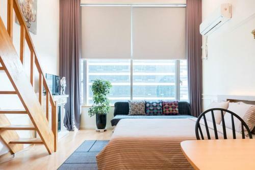 Apartamento Hongdae Studio Duplex #8 Lovely