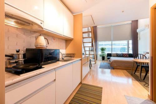 Apartamento Hongdae Studio Duplex #8 Lovely
