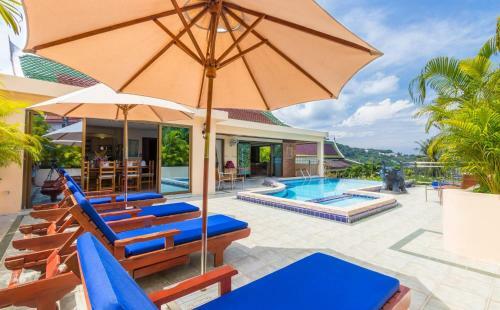 Villa Jasmine, Chef, 4 Bed Sea View Infinity Pool