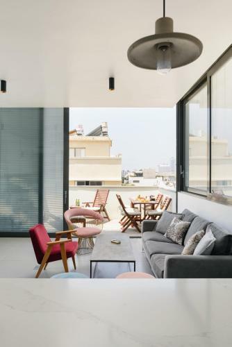 Apartamento Rothschild Area Modern 2 Br With Balcony