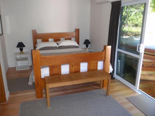 Lodge Beach Front:palms-on-the-beach.kaiteriteri.