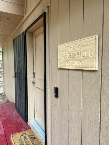 The A On Red Field, Hot Tub, Tesla Charger, A/c