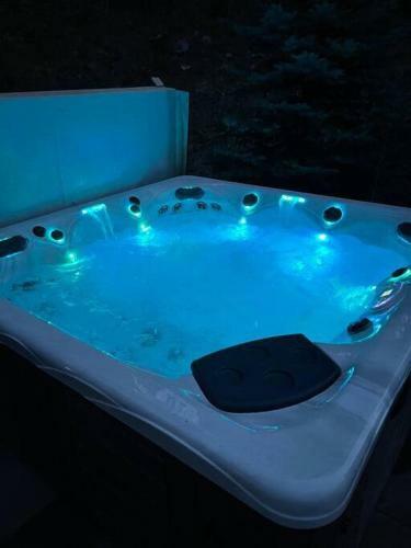 The A On Red Field, Hot Tub, Tesla Charger, A/c