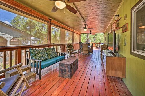 Incredible Munds Park Cabin With Guest Cottage!