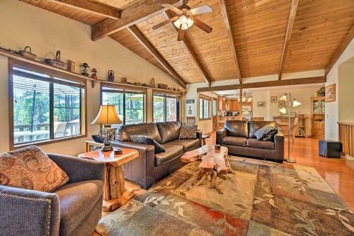 Lake Retreat With Grill And Natl Forest Views!