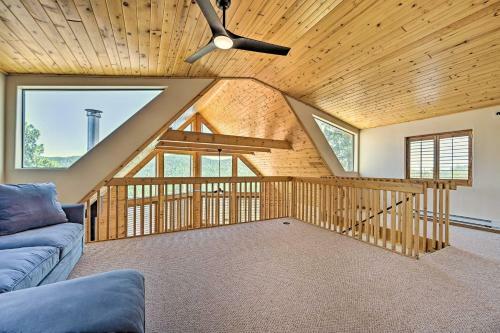 Chalet-style Cabin With Wraparound Deck And Views