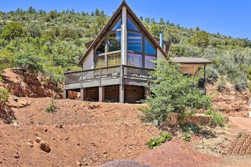 Chalet-style Cabin With Wraparound Deck And Views