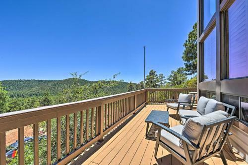Chalet-style Cabin With Wraparound Deck And Views