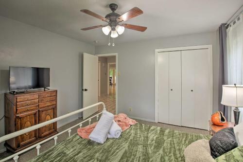 Charming Hot Springs Retreat With Boat Dock!