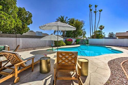 Chic Scottsdale Home With Private Heated Pool!