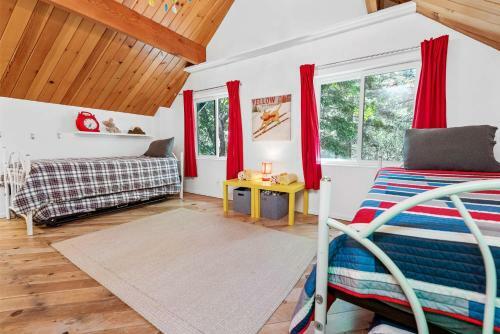 Blue Cozy Cabin