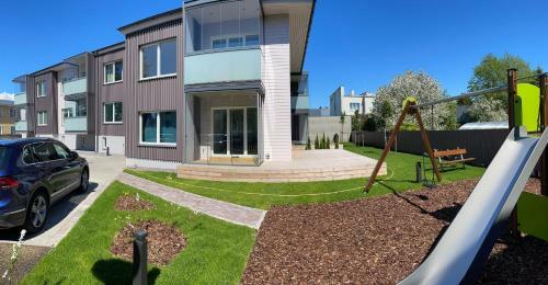 New! Two-bedroom Apartment With Large Terrace