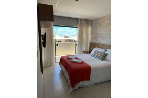 Apartamento Village Com Piscina, P� Na Areia, 2 Su�tes
