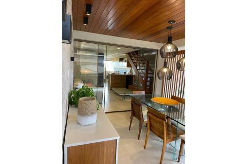Apartamento Village Com Piscina, P� Na Areia, 2 Su�tes