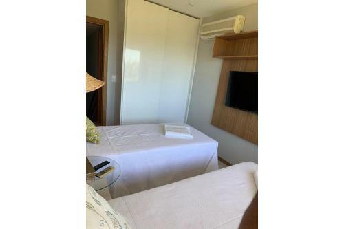 Apartamento Village Com Piscina, P� Na Areia, 2 Su�tes