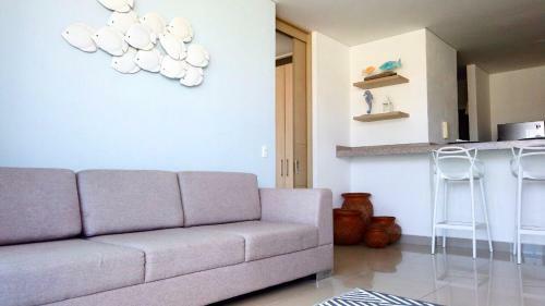 Beach Apartment In Reserva Del Mar, Santa Marta 2br Pool