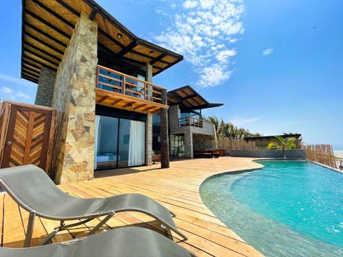 Beachfront Casa Diem Eco-luxury Vichayito