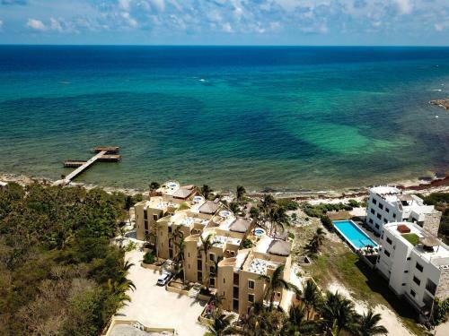 Apartamento Stylish Oceanfront Condo With Pool
