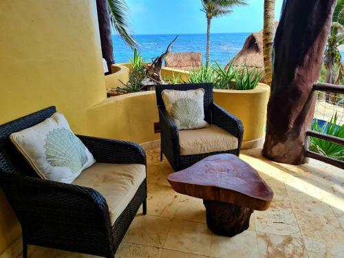 Apartamento Stylish Oceanfront Condo With Pool