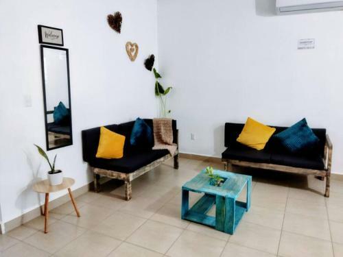 Residencia Con Alberca En Puerto Morelos, Wifi AC