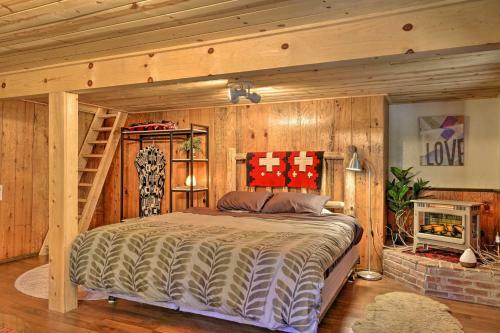 Dreamy Woodland Hideaway Grills, Fire Pit!