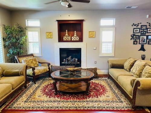 Spacious Master Bedroom With Private Office