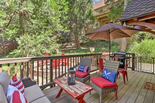 Darling Lake Arrowhead Cabin 1 Block To Lake!