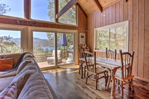 Scenic Escape Fire Pit, Lake Arrowhead Views