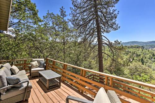 Scenic Escape Fire Pit, Lake Arrowhead Views