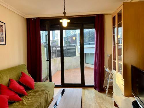 Apartamento Centro Baiona Con Terraza Y Piscina