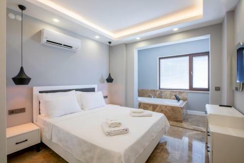 Apartamento Luxury Flat With Jacuzzi And Amazing Sea View In Kas
