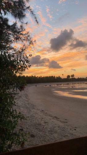 Casa P�r Do Sol � Beira Mar Na Praia De Jacum�