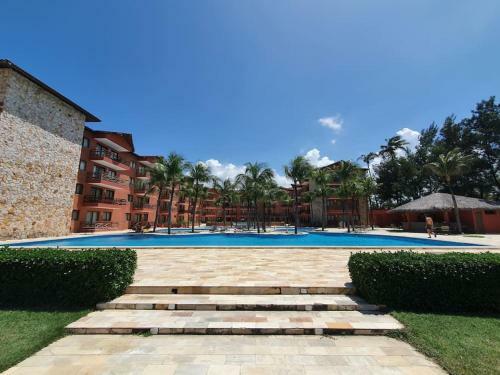 Apartamento Flat De 2 Quartos Com Linda Vista-mar P�-na-areia!