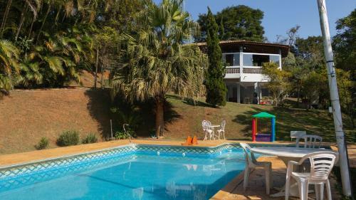 Casa De Campo Com Churrasq E Piscina Em Cotia Sp