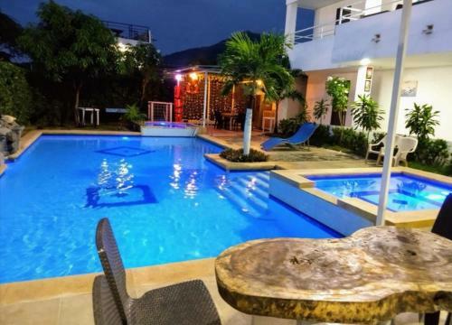 Villa Casa Vacacional Con Gran Piscina En Santa Marta