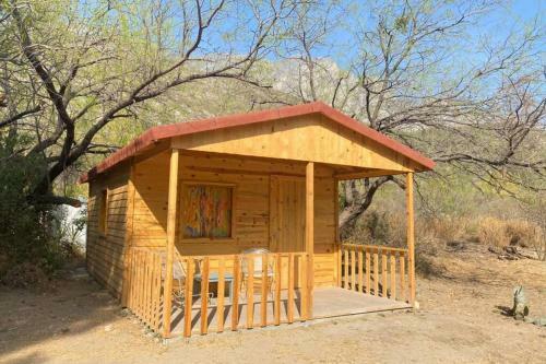 Finca Completa Dentro De Parque La Huasteca N.l.@