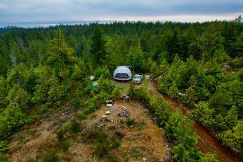 Off Grid Forest Dome