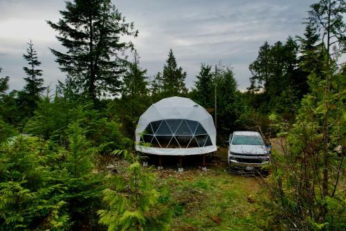 Off Grid Forest Dome