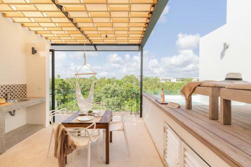 Luxury Ph Studio With Priv Rooftop Pool Gym
