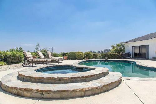Villa Luxurious Los Angeles Home-panoramic View-pool-spa