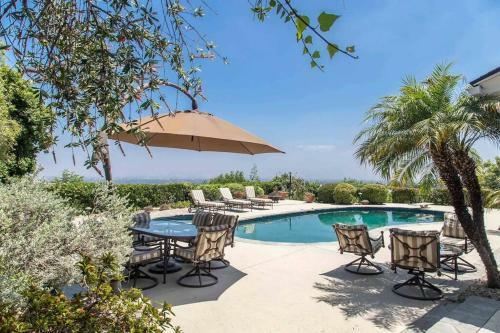 Villa Luxurious Los Angeles Home-panoramic View-pool-spa