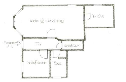 Apartamento Ferienwohnung Waldblick