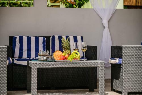 Apartman David,stan S Vrtom
